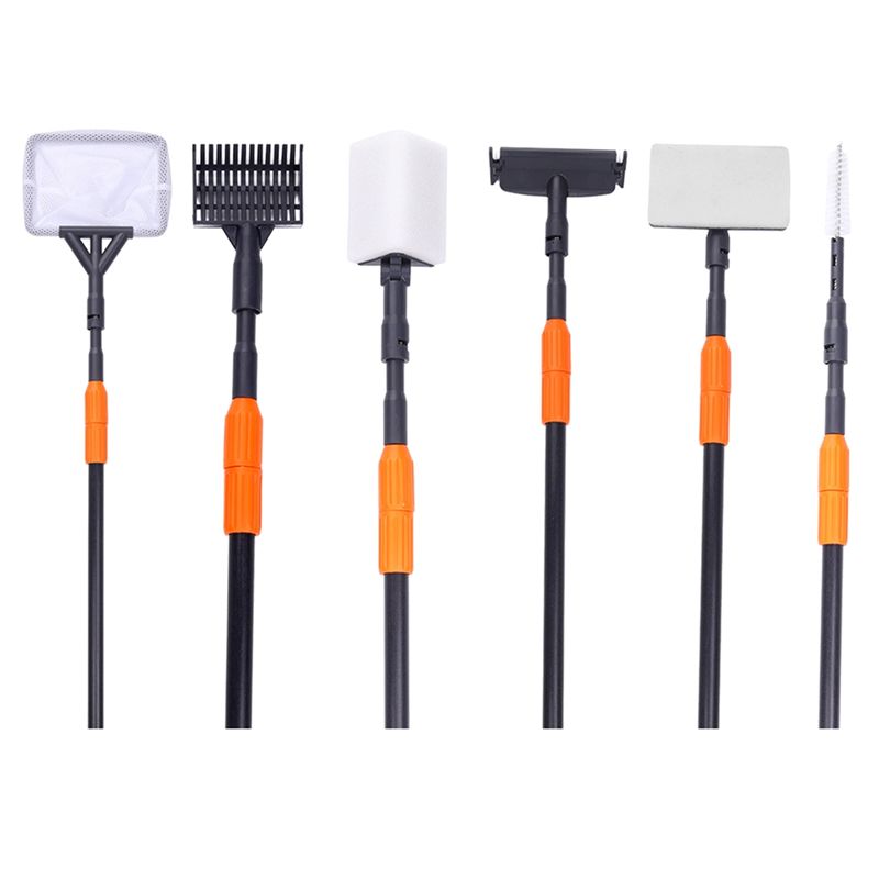 Marine Aquarium Glass Scraper - AT14 Akvaryum Temizleme Araçları Seti Akvaryum