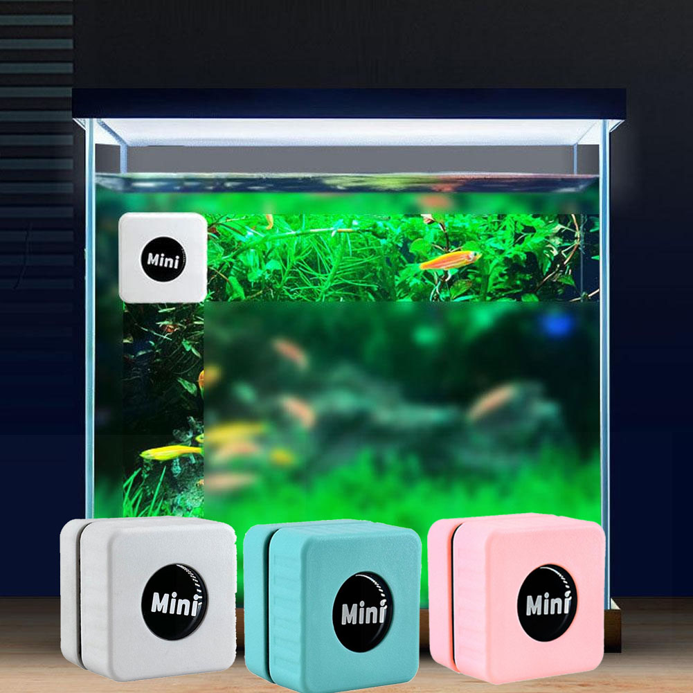 Marine Aquarium Glass Scraper - Manyetik Akvaryum Cam Temizleyici Mini Kare