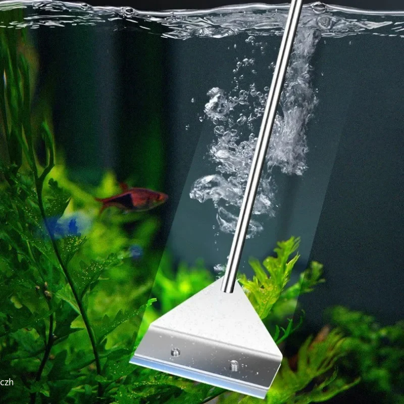 Marine Aquarium Glass Scraper - Akvaryum temizleme aletleri, düz tabanlı alg