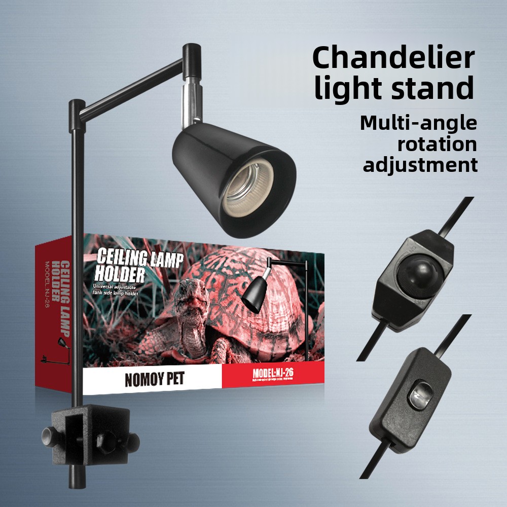 Marine Aquarium Lamp - NOMOY Ayarlanabilir Kelepçeli Sürüngen Lamba Standı