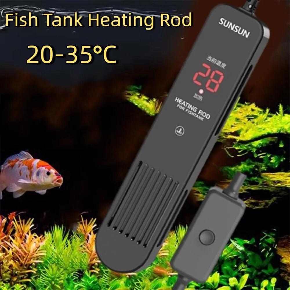 Marine Aquarium Heater - LCD Ekran 20-35 ° C Dijital