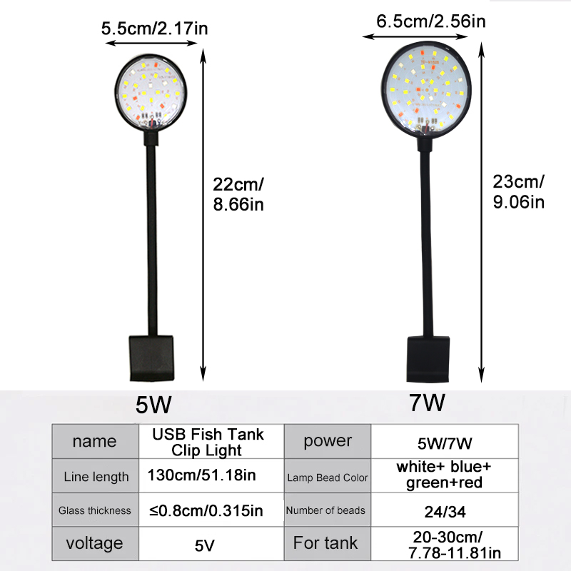 USB Akvaryum LED Lambası Balık - Marine Aquarium Lamp incelemesi ve fiyatı
