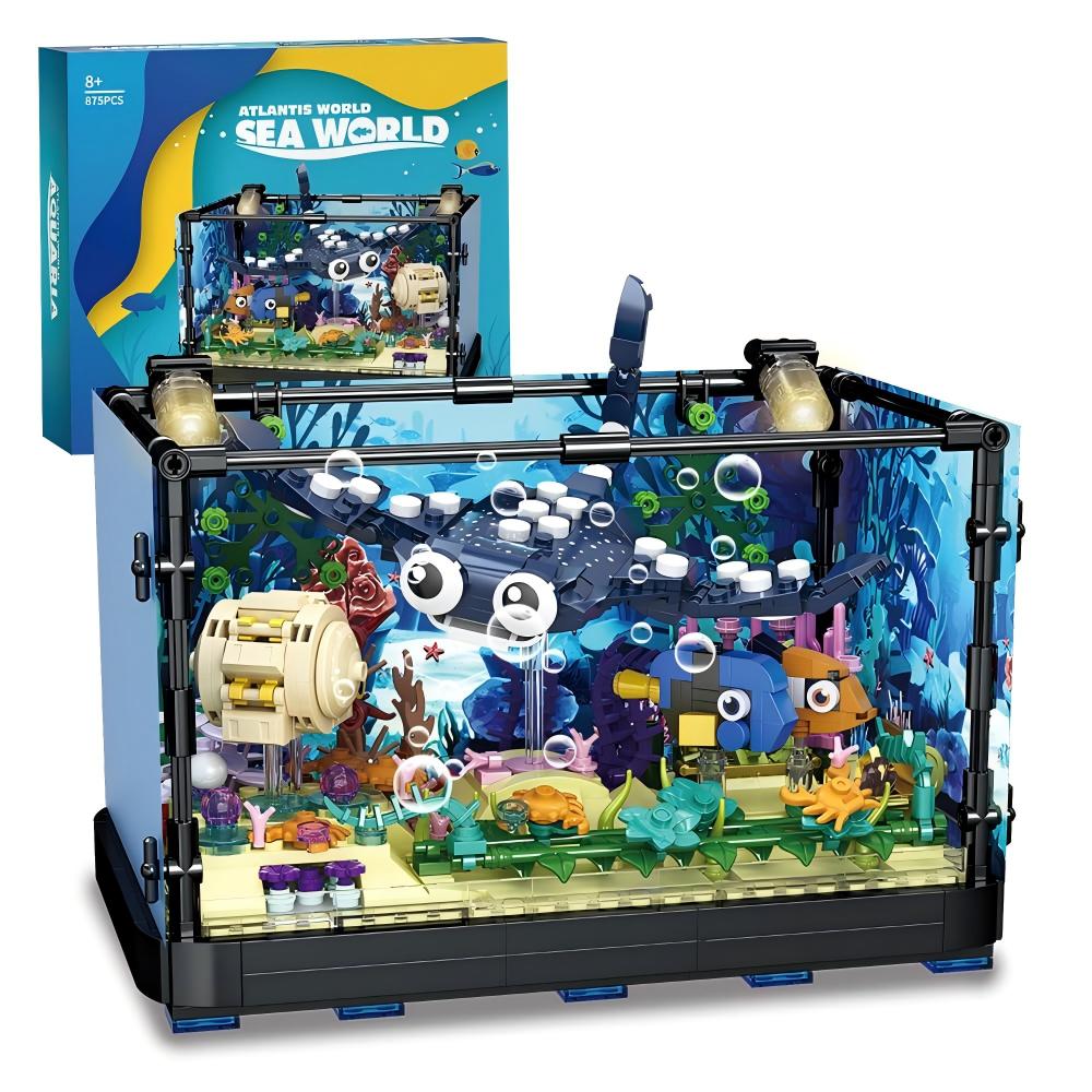 Balık Tankı Yapım Seti - Deniz - Marine Aquarium Cube incelemesi ve fiyatı