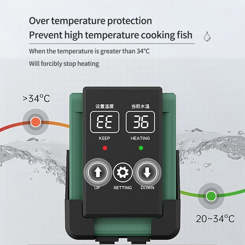 Yeni Akvaryum Dalgıç Isıtıcı B - Marine Aquarium Heater incelemesi ve fiyatı