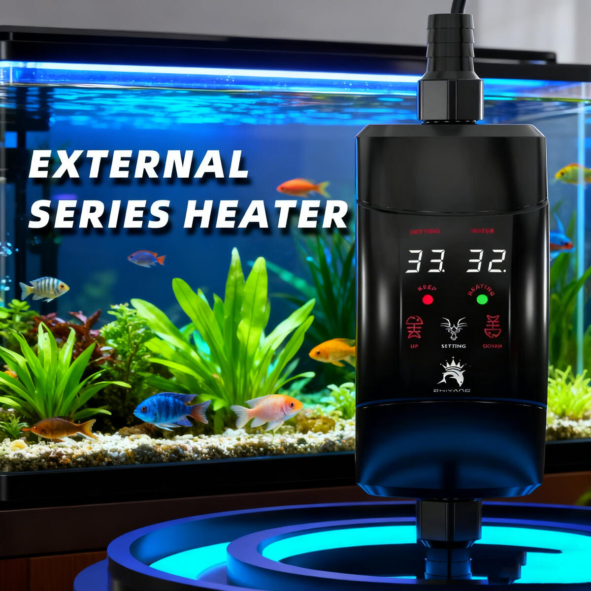 Harici Isıtma Çubuğu 300W -120 - Marine Aquarium Heater incelemesi ve fiyatı