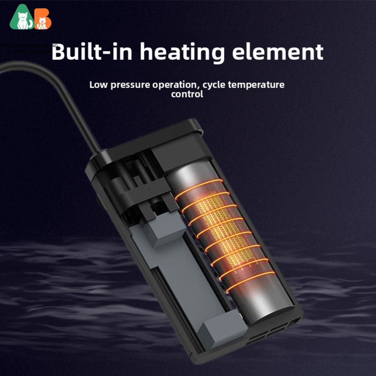 ATUBAN15-50W Dalgıç Dijital Ek - Marine Aquarium Heater incelemesi ve fiyatı